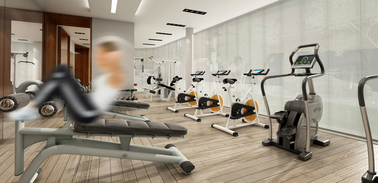 SQ Condos at Queen and Spadina – 38 Cameron St - Exercise Room