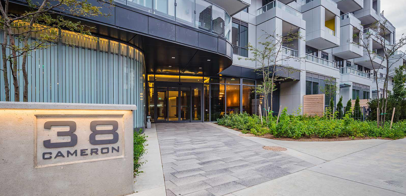 SQ Condos at Queen and Spadina – 38 Cameron St - Front Door